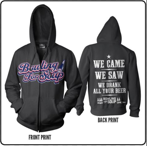 Detail Bowling For Soup Hoodie Nomer 10