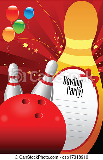 Detail Bowling Party Clipart Nomer 26