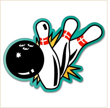 Detail Bowling Party Clipart Nomer 29