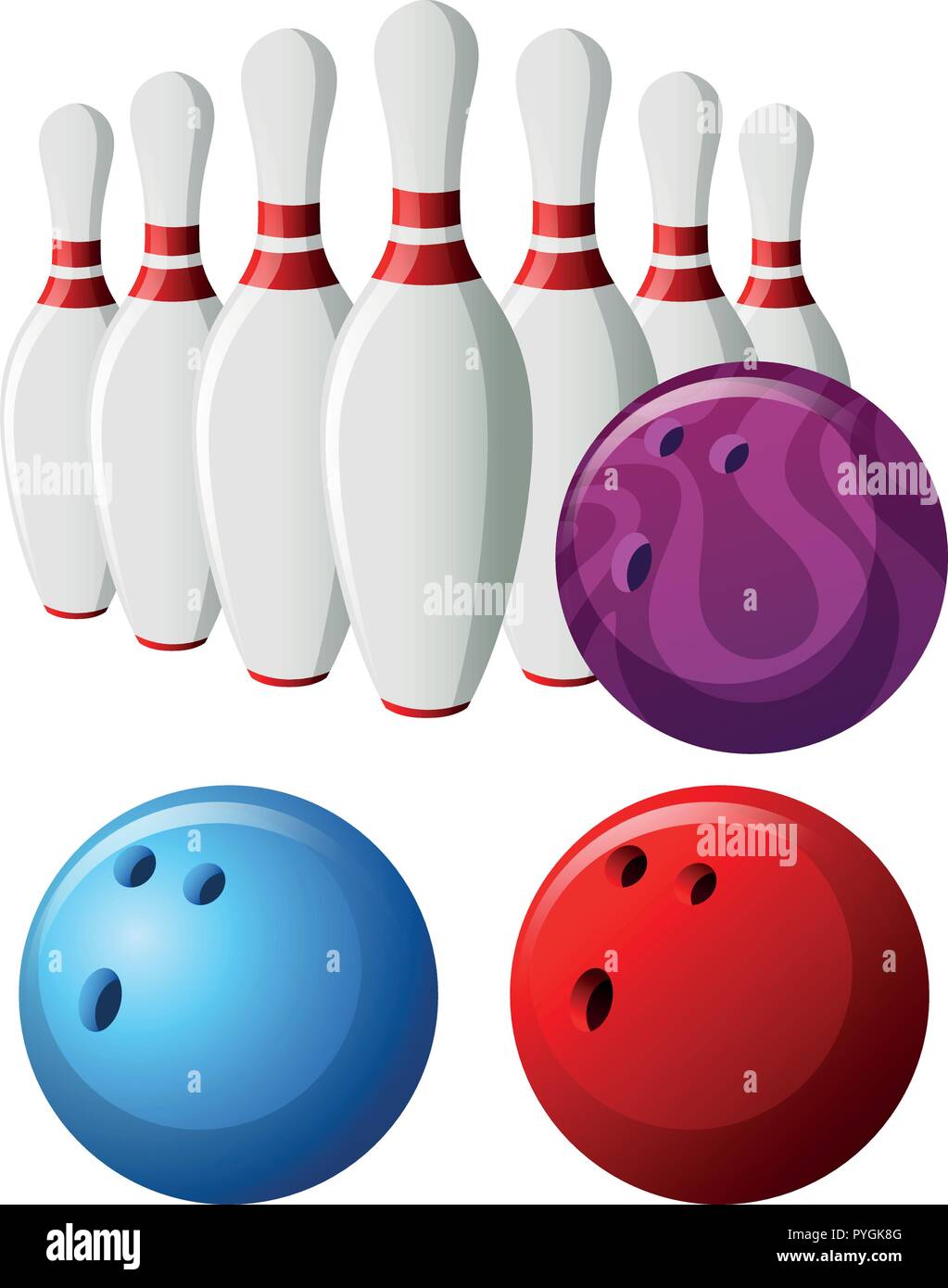 Detail Bowling Pictures Of Pins And Balls Nomer 35