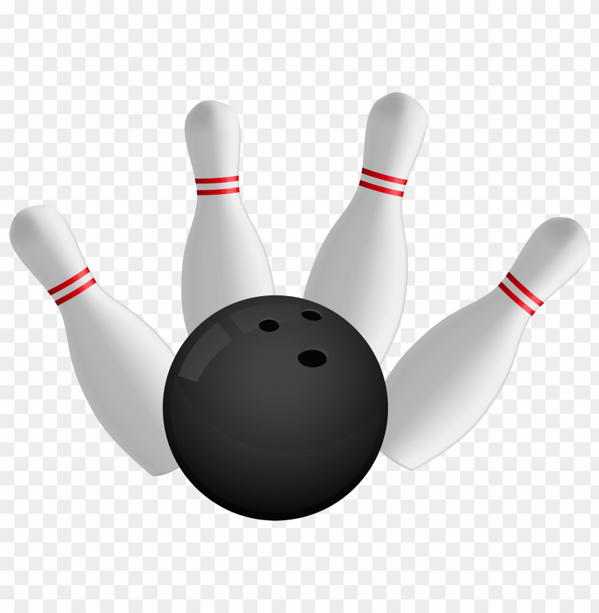 Detail Bowling Pin And Ball Clipart Nomer 18