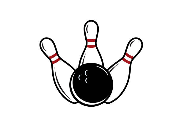 Detail Bowling Pin Clipart Black And White Nomer 11