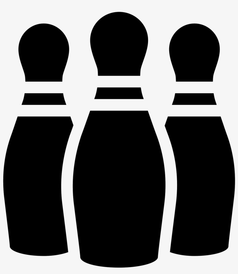 Detail Bowling Pin Clipart Black And White Nomer 40