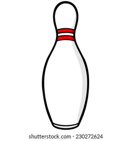 Detail Bowling Pin Image Nomer 3