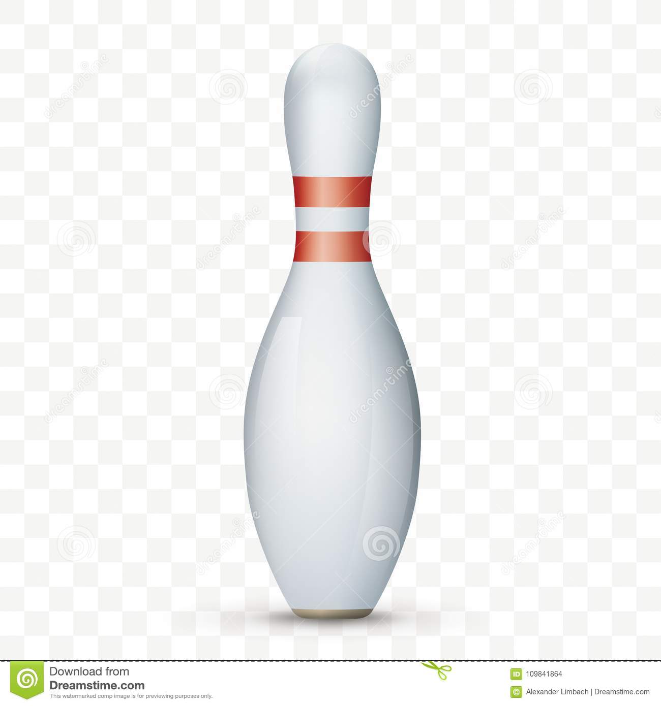 Detail Bowling Pin No Background Nomer 5