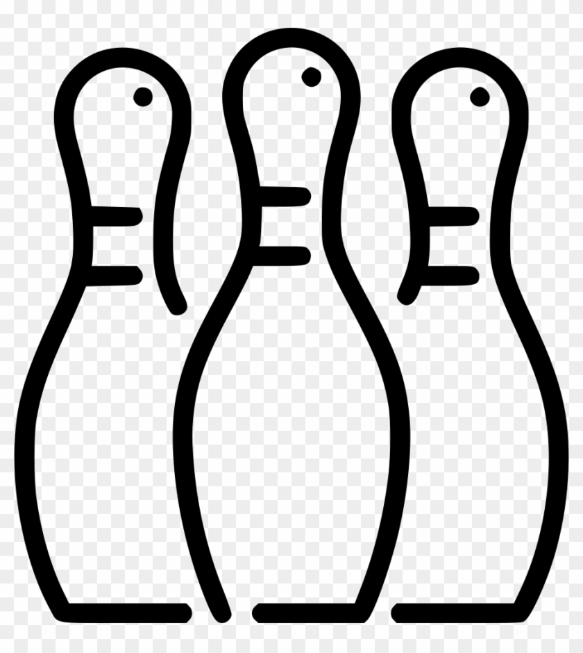 Detail Bowling Pins Clipart Black And White Nomer 20