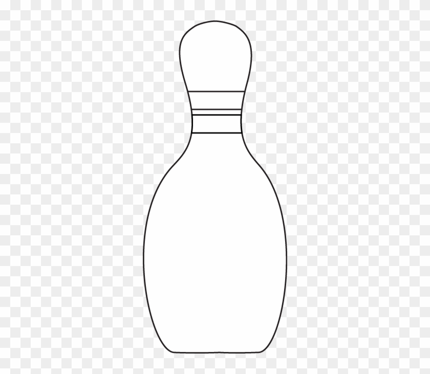 Detail Bowling Pins Clipart Black And White Nomer 24