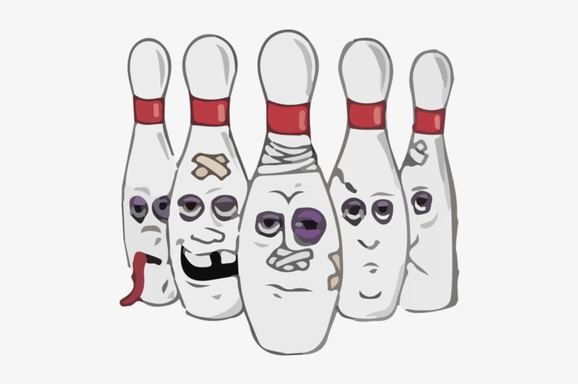 Detail Bowling Pins Clipart Black And White Nomer 45