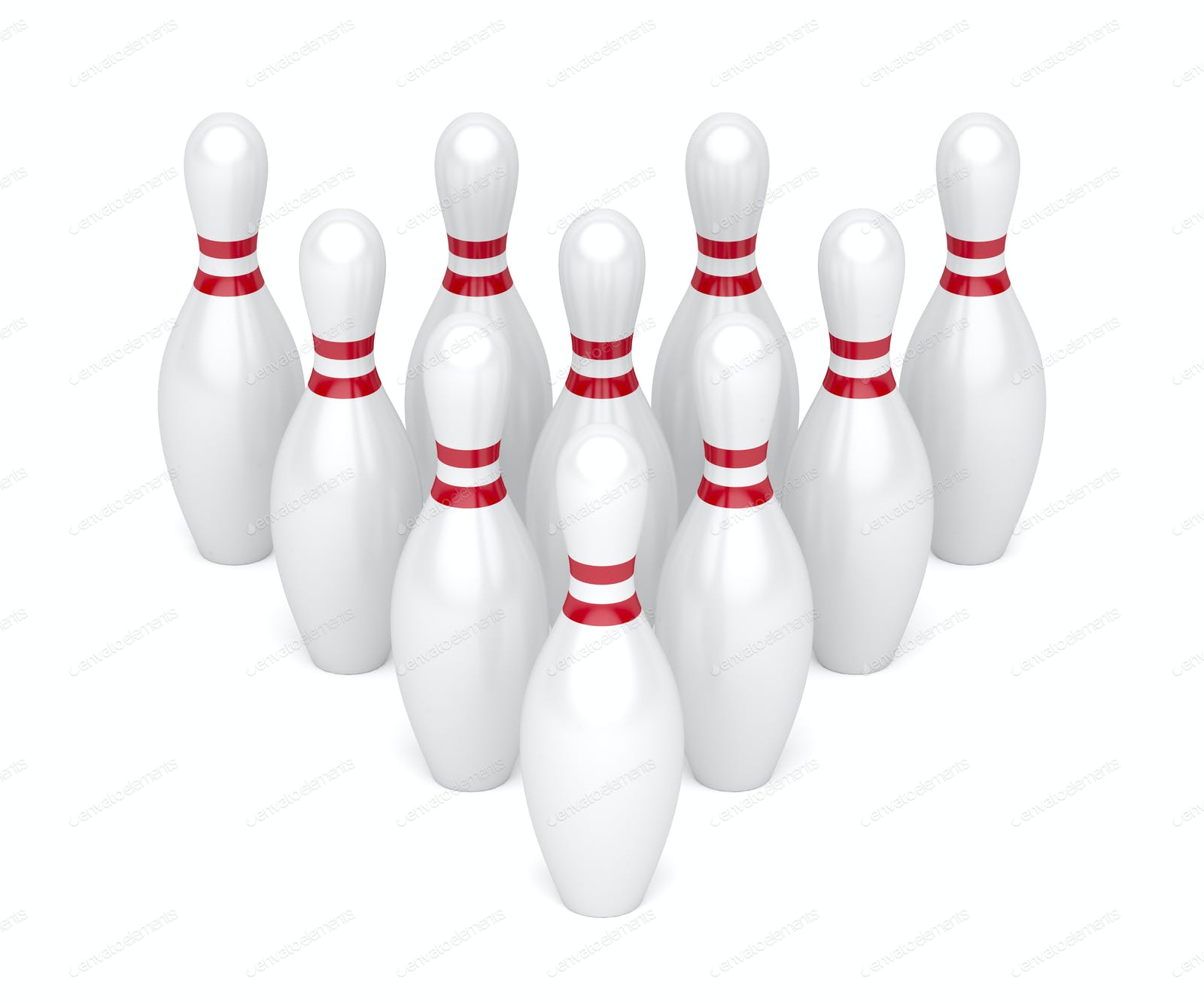 Detail Bowling Pins Image Nomer 3