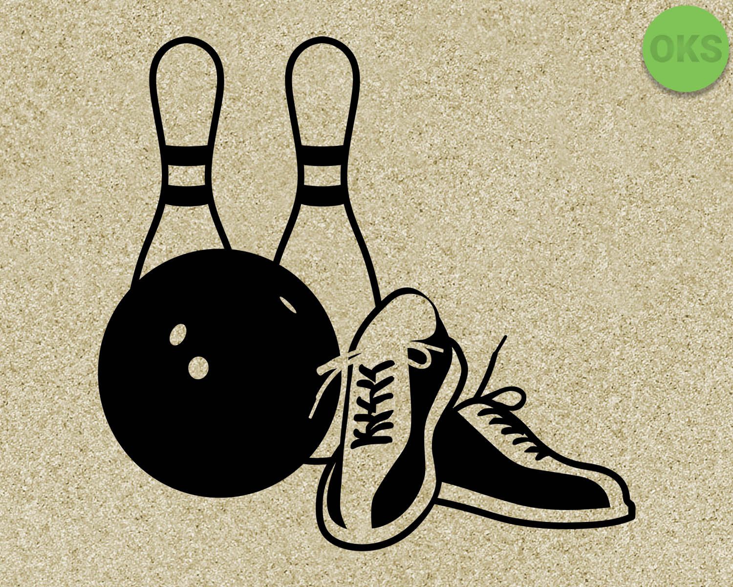 Detail Bowling Shoes Clipart Nomer 11