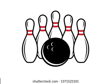 Detail Bowling Vector Nomer 16