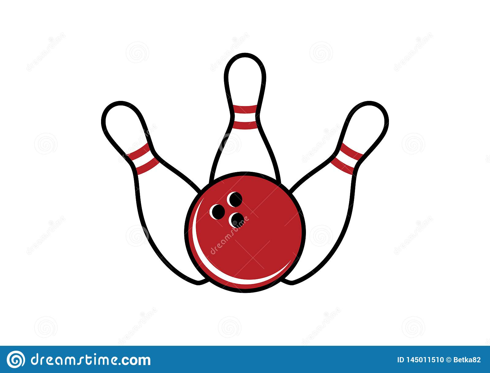 Detail Bowling Vector Nomer 24