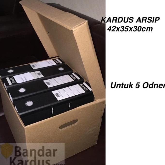 Detail Box File Kardus Nomer 46