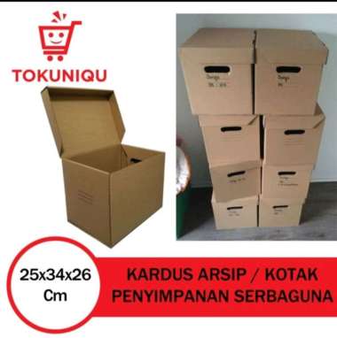 Detail Box File Kardus Nomer 51