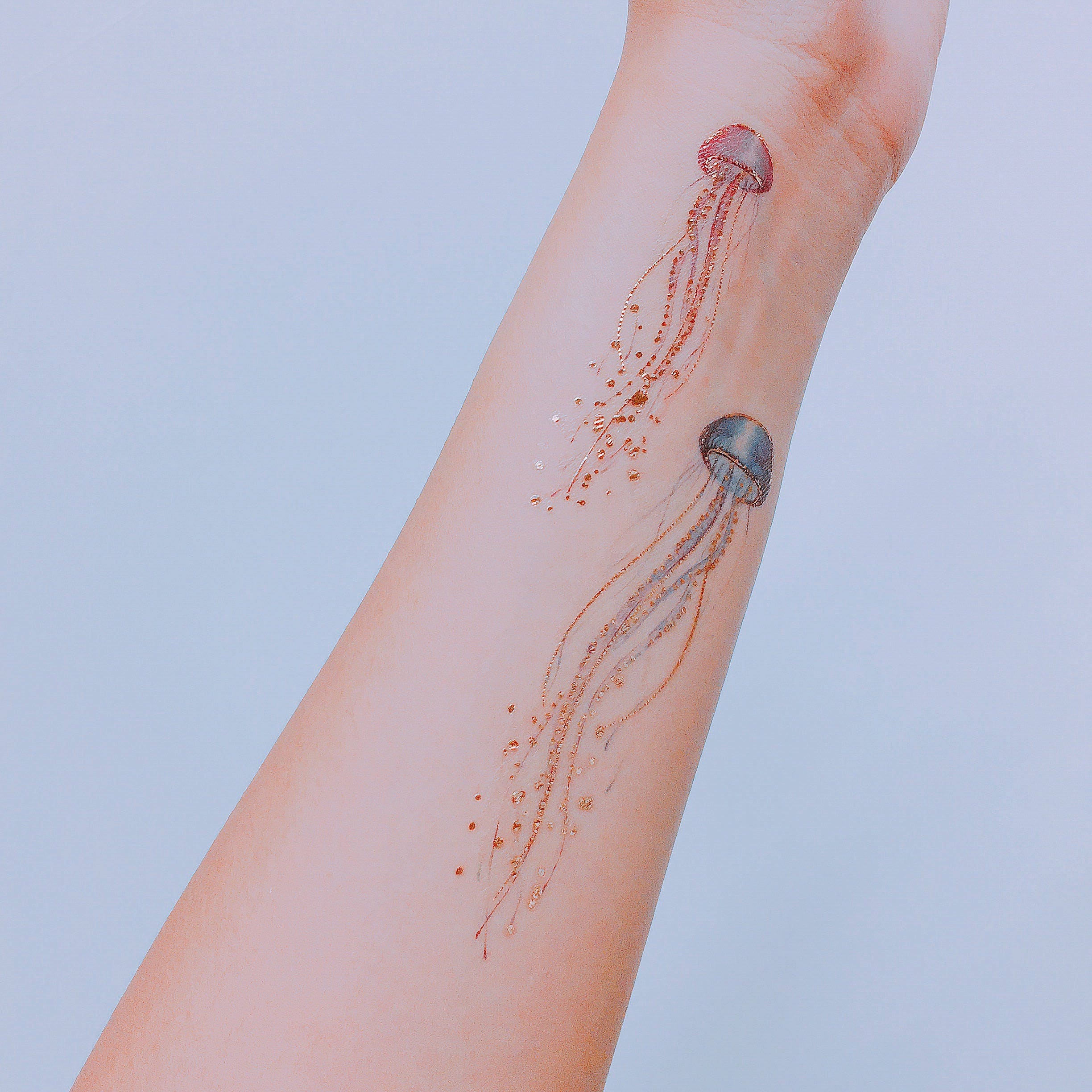 Detail Box Jellyfish Tattoo Nomer 21