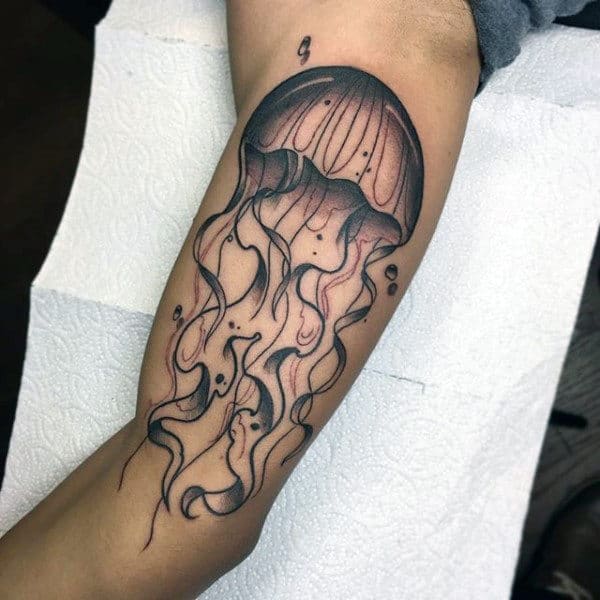 Detail Box Jellyfish Tattoo Nomer 32
