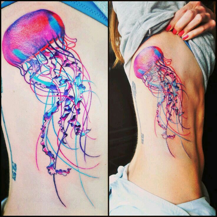 Detail Box Jellyfish Tattoo Nomer 5