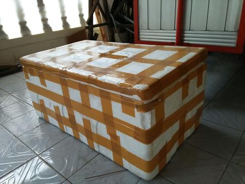 Detail Box Styrofoam Bekas Nomer 24