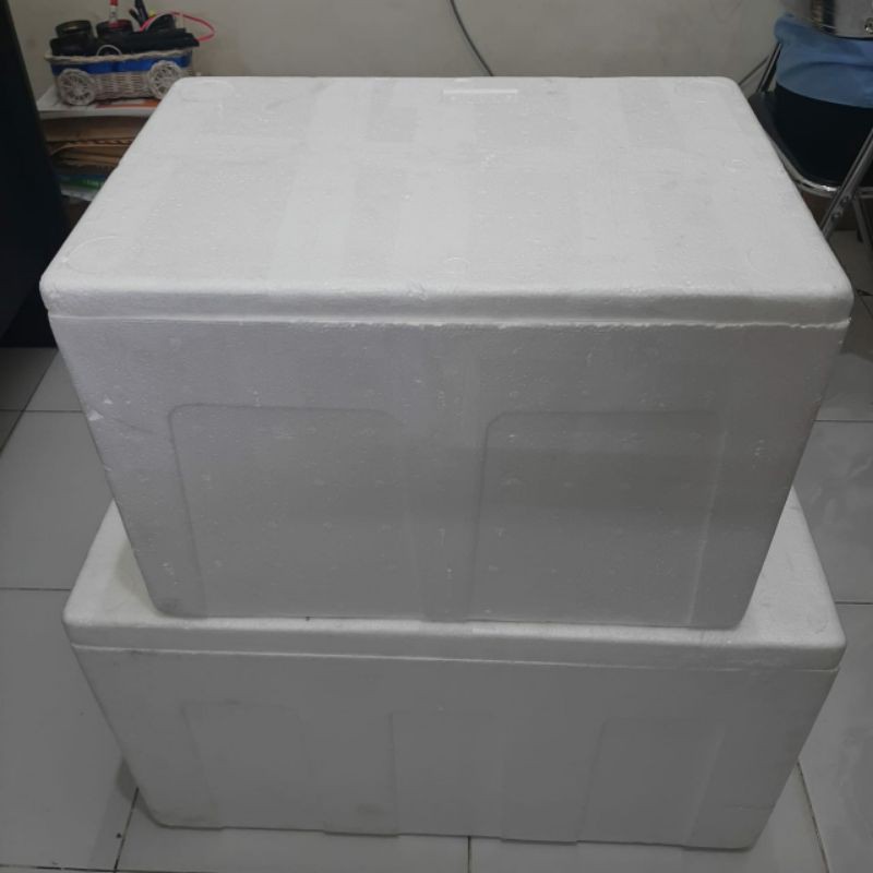 Detail Box Styrofoam Bekas Nomer 5