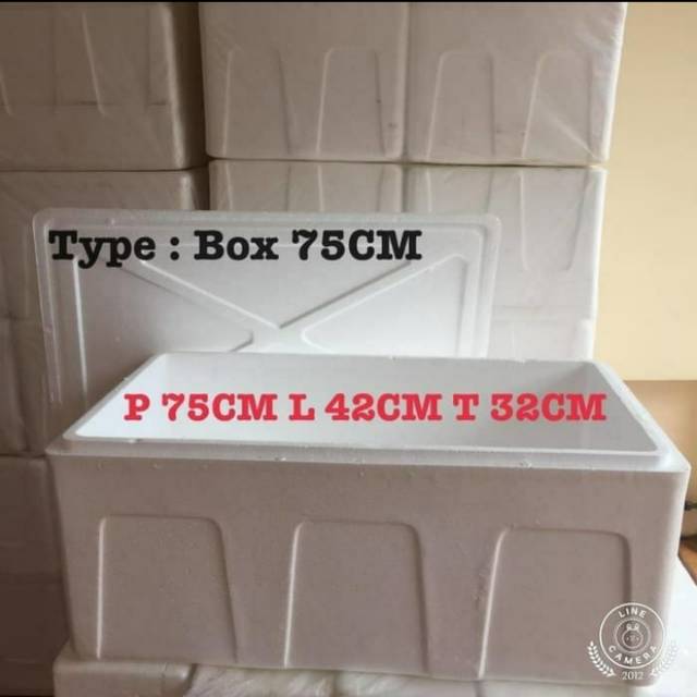 Detail Box Styrofoam Bekas Nomer 6