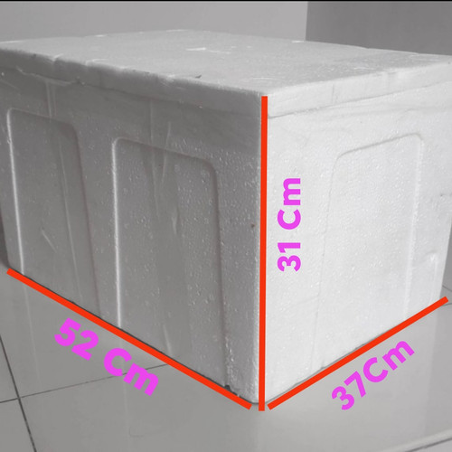 Detail Box Styrofoam Bekas Nomer 56