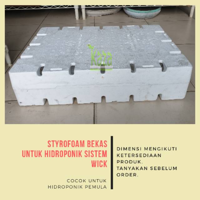 Detail Box Styrofoam Bekas Nomer 57