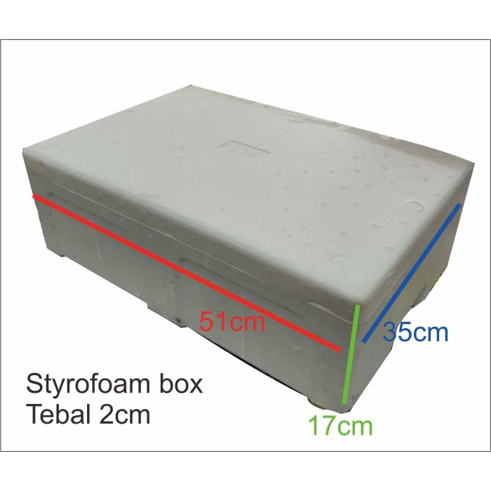 Detail Box Styrofoam Ukuran 1 Meter Nomer 46