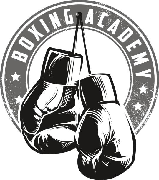 Detail Boxing Glove Clipart Black And White Nomer 16