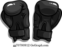 Detail Boxing Glove Clipart Black And White Nomer 36