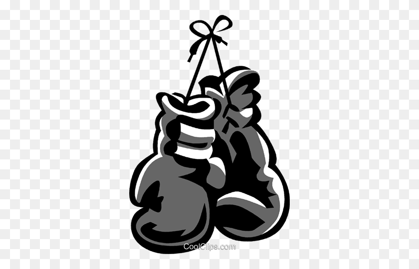 Detail Boxing Glove Clipart Black And White Nomer 37