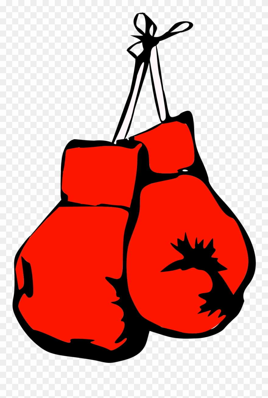 Detail Boxing Glove Clipart Black And White Nomer 54