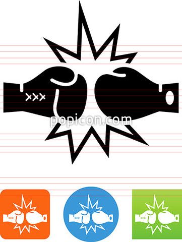 Detail Boxing Glove Icons Nomer 17