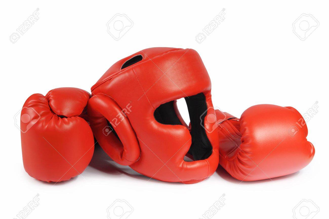 Boxing Gloves And Helmet - KibrisPDR