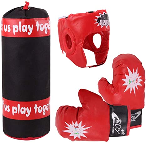 Detail Boxing Gloves And Helmet Nomer 10