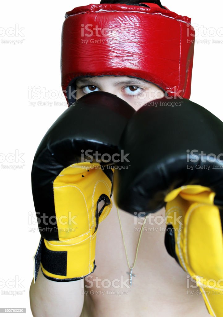 Detail Boxing Gloves And Helmet Nomer 13