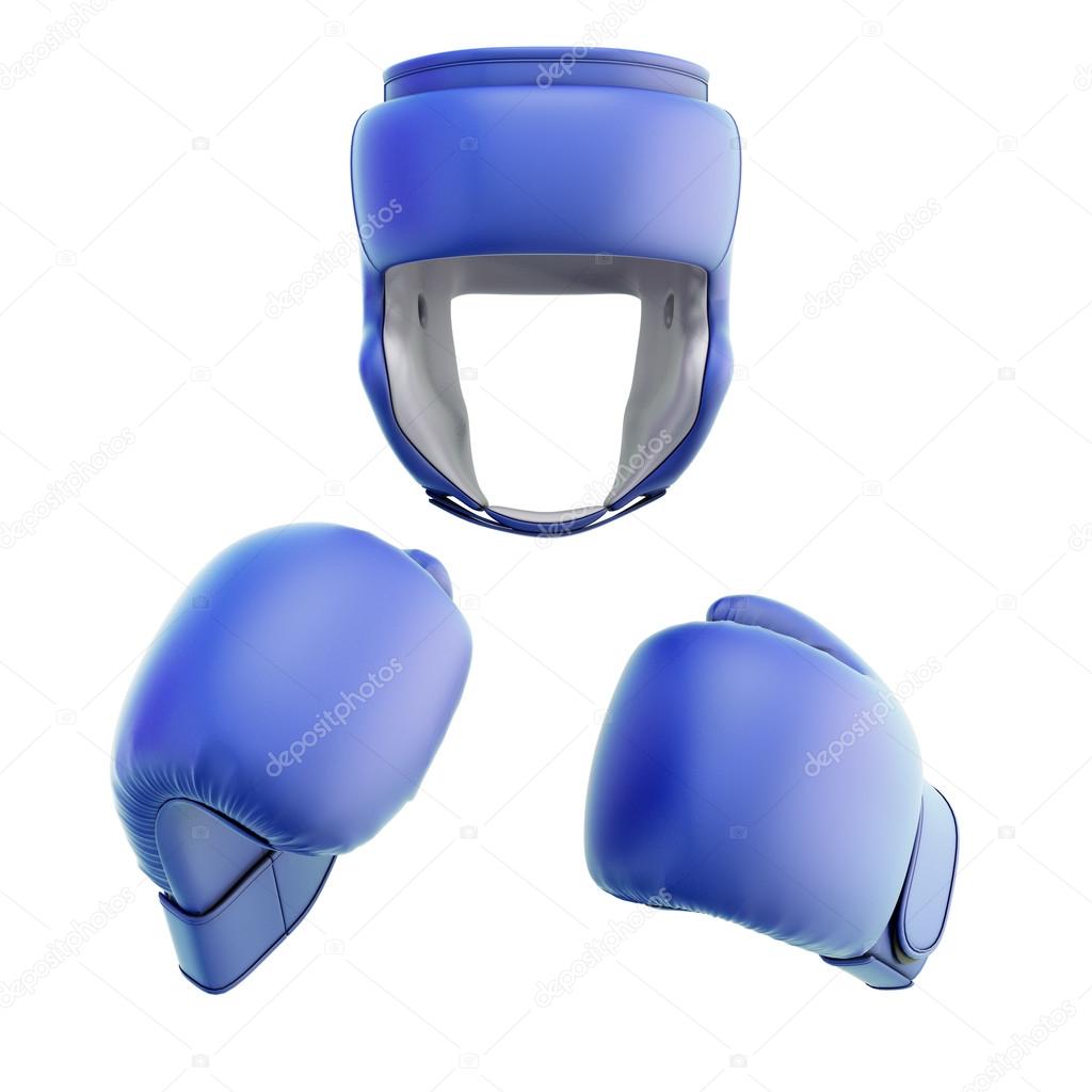 Detail Boxing Gloves And Helmet Nomer 15