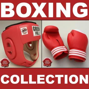 Detail Boxing Gloves And Helmet Nomer 19