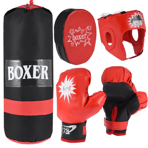 Detail Boxing Gloves And Helmet Nomer 21