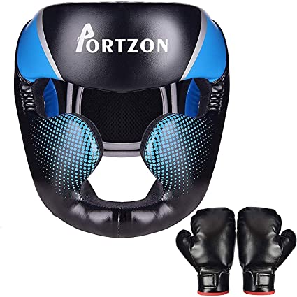 Detail Boxing Gloves And Helmet Nomer 27