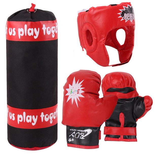 Detail Boxing Gloves And Helmet Nomer 7