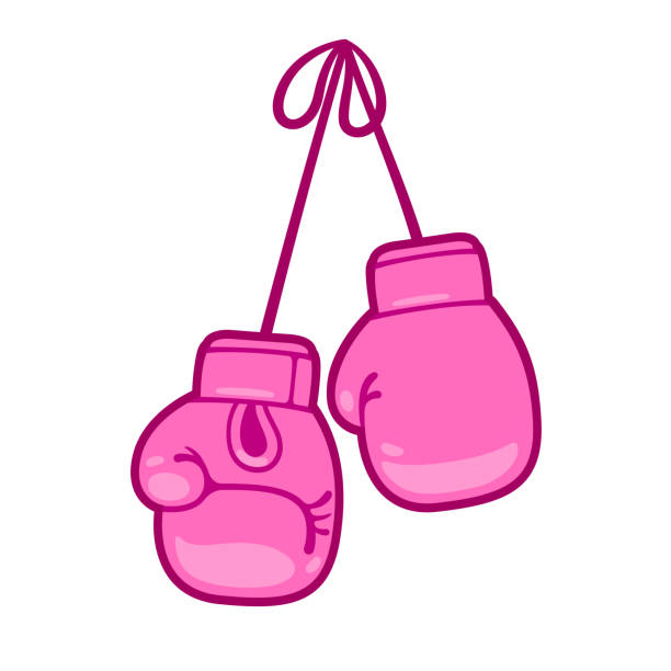 Detail Boxing Gloves Clip Art Nomer 7