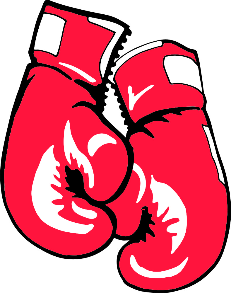 Detail Boxing Gloves Clip Art Nomer 8