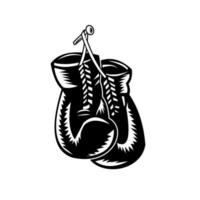 Detail Boxing Gloves Clipart Black And White Nomer 41