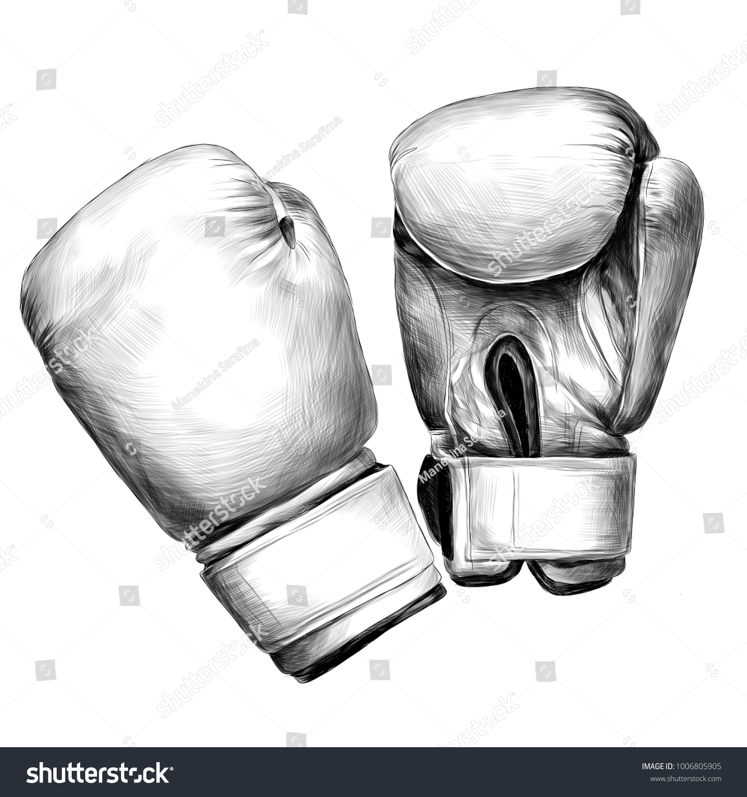 Detail Boxing Gloves Graphics Nomer 22