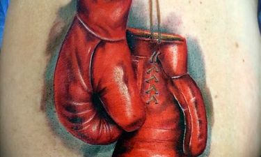 Detail Boxing Gloves Tattoo Designs Nomer 28