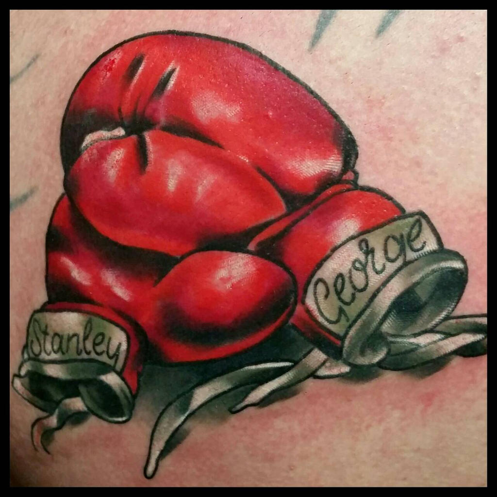 Detail Boxing Gloves Tattoo Designs Nomer 47