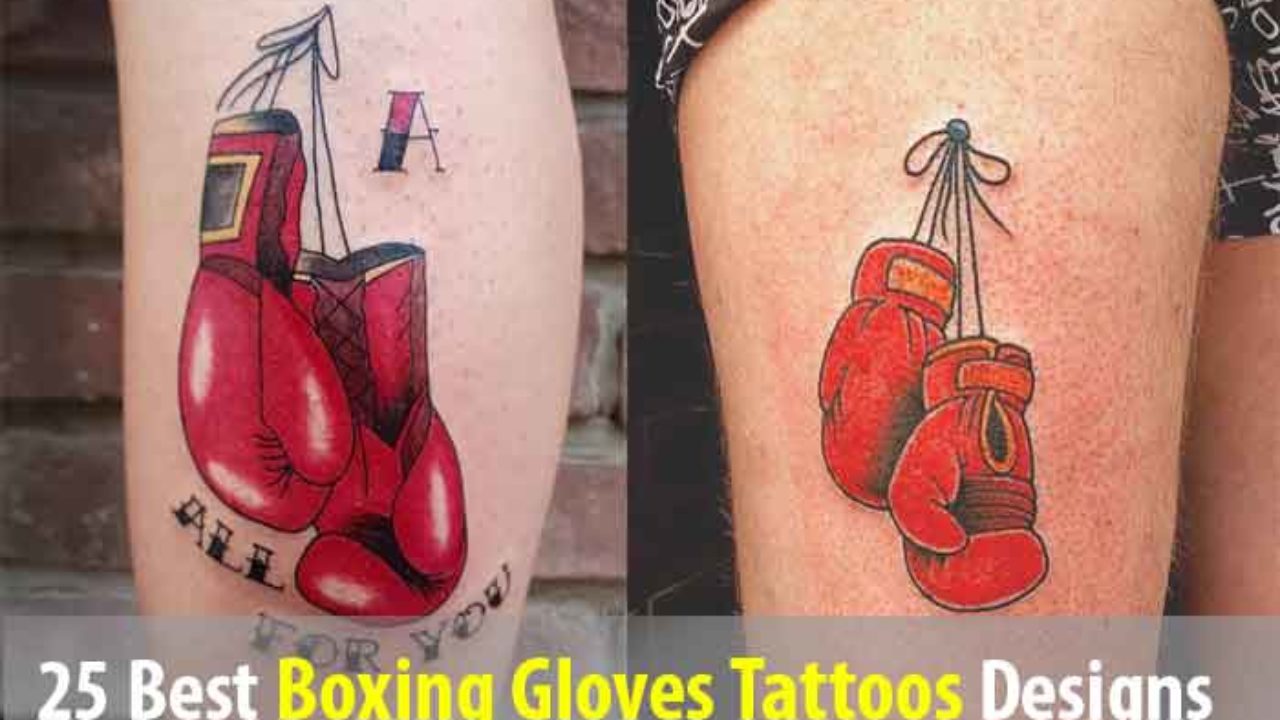 Detail Boxing Gloves Tattoo Designs Nomer 9