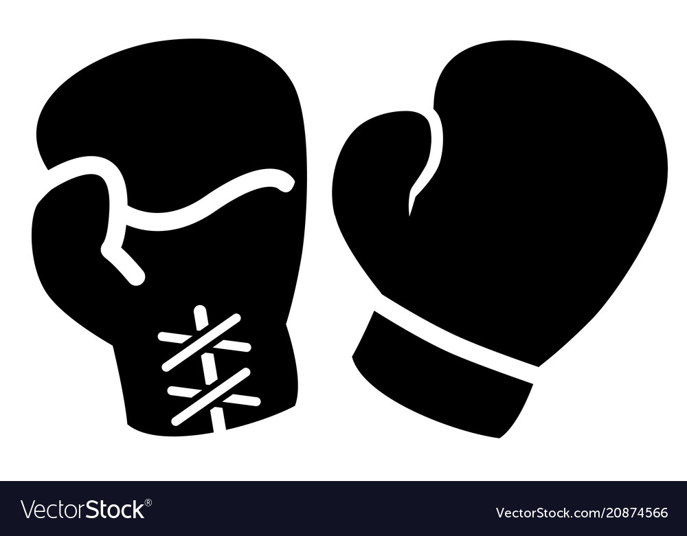 Detail Boxing Gloves Vector Nomer 18