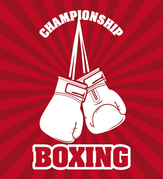 Detail Boxing Gloves Vector Nomer 20