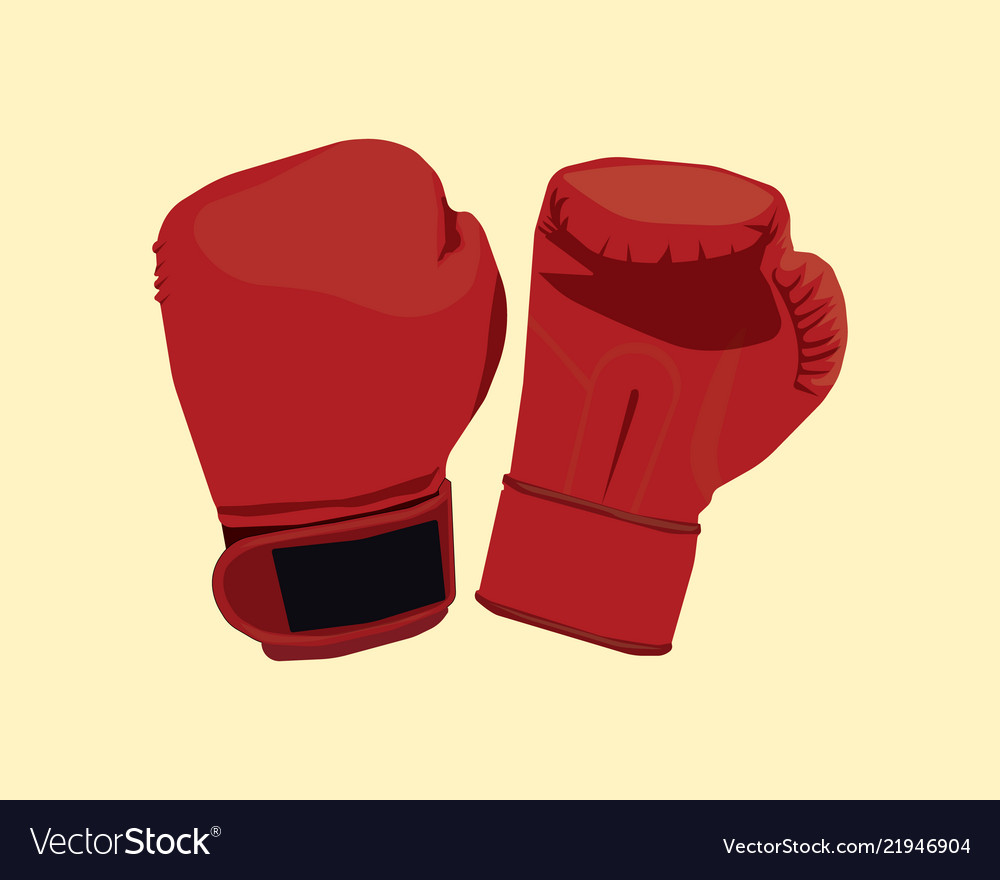 Detail Boxing Gloves Vector Nomer 26